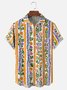Moisture-wicking Floral Chest Pocket Hawaiian Shirt