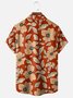 Moisture-wicking Floral Chest Pocket Hawaiian Shirt