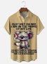 Moisture-wicking Koala Old Man In The Prime Chest Pocket Casual Shirt