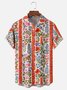 Moisture-wicking Tropical Floral Chest Pocket Hawaiian Shirt