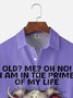Moisture-wicking Koala Old Man In The Prime Chest Pocket Casual Shirt