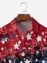 Moisture-wicking Independence Day Chest Pocket Casual Shirt
