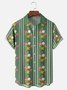 Moisture-wicking Floral Chest Pocket Hawaiian Shirt
