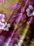 Big Size Moisture-wicking Tropical Hibiscus Flower Chest Pocket Hawaiian Shirt
