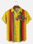 Big Size Moisture-wicking Cinco de Mayo Chili Chest Pocket Bowling Shirt