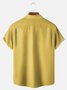 Big Size Moisture-wicking Busy Duck Chest Pocket Hawaiian Shirt