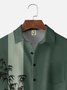 Big Size Moisture-wicking Bamboo Chest Pocket Hawaiian Shirt