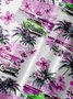 Moisture-wicking Beach Retro Car Chest Pocket Hawaiian Shirt
