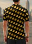 Moisture Wicking Geometric Duck Short Sleeve Golf Polo