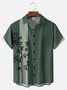Big Size Moisture-wicking Bamboo Chest Pocket Hawaiian Shirt