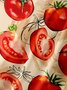 Tall Size Moisture-wicking Tomato Chest Pocket Casual Shirt