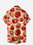 Tall Size Moisture-wicking Tomato Chest Pocket Casual Shirt