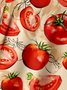 Tall Size Moisture-wicking Tomato Chest Pocket Casual Shirt