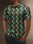 Moisture Wicking Colorful Gradient Guitar Short Sleeve Golf Polo