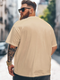 Hardaddy x Kimprut Imut Big Size Men's Skull Gardening Loose T-shirt