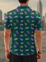 Moisture Wicking Gradient Insect Short Sleeve Golf Polo