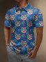 Moisture Wicking Gradient Tiger Short Sleeve Golf Polo