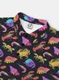 Moisture Wicking Ombre Crab Lobster Short Sleeve Golf Polo