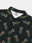Moisture Wicking Gradient Pineapple Short Sleeve Golf Polo