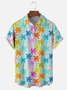 Moisture Wicking Coconut Tree Chest Pocket Hawaiian Shirt