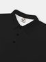 Moisture Wicking Gradient Color Abstract Geometric Short Sleeve Golf Polo