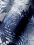 Moisture Wicking Gradient Abstract Leaves Short Sleeve Golf Polo
