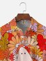 Hardaddy X Artist Stephen Wade Moisture-wicking Ghost Floral Chest Pocket Hawaiian Shirt