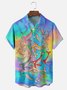 Hardaddy x Stephen Wade Moisture Wicking Gradient Whale Chest Pocket Hawaiian Shirt