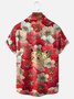 Hardaddy X Artist Stephen Wade Moisture-wicking Sakura Cat Chest Pocket Hawaiian Shirt
