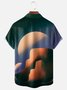 Hardaddy X Artist Stephen Wade Moisture-wicking Landscpe Chest Pocket Hawaiian Shirt