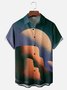 Hardaddy X Artist Stephen Wade Moisture-wicking Landscpe Chest Pocket Hawaiian Shirt
