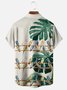 Moisture-wicking Parrot Chest Pocket Hawaiian Shirt
