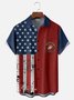 Moisture-wicking U.S. Marine Corps Chest Pocket Hawaiian Shirt